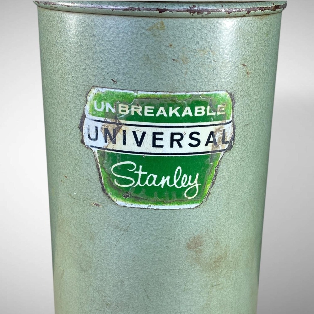 Stanley 1357 1 Quart Thermos SuperVac Steel Lined 1959 Industrial NO Stopper‎ - Picture 2 of 10